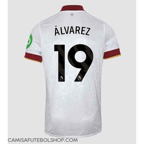 Camisa de time de futebol West Ham United Edson Alvarez #19 Replicas 3º Equipamento 2024-25 Manga Curta